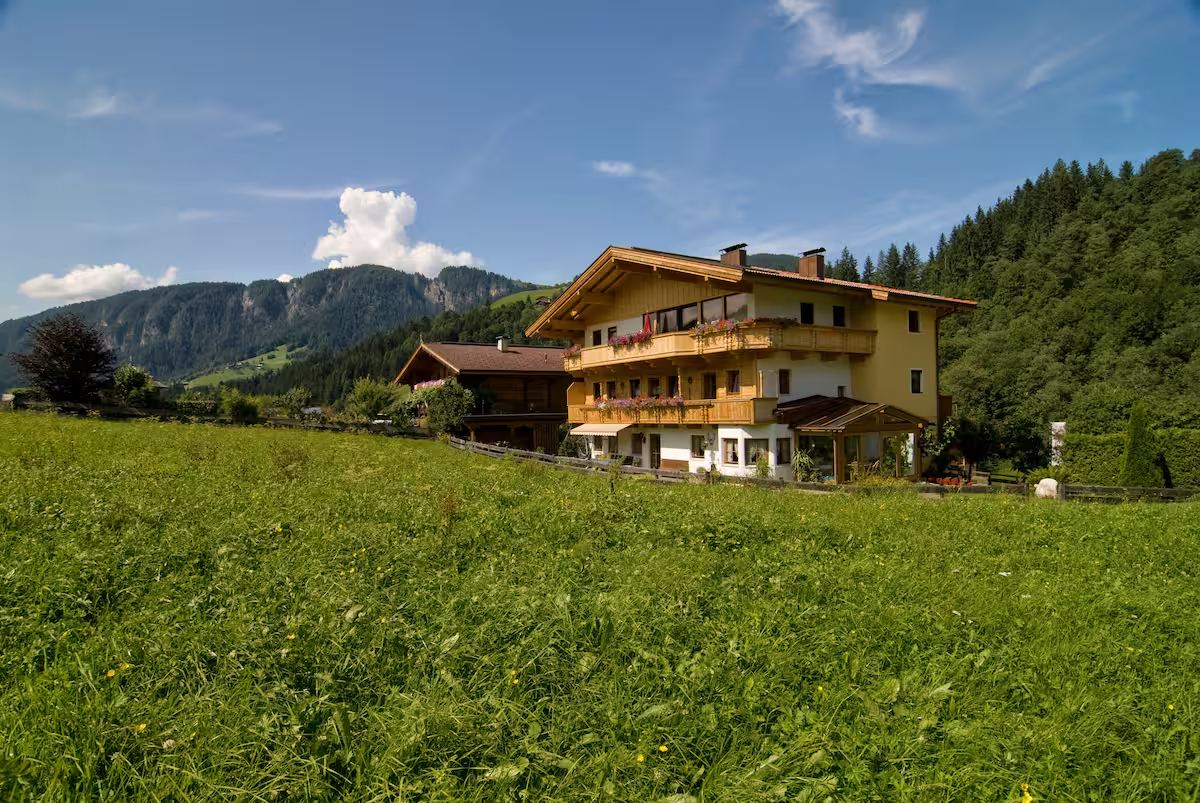 Haus Schatzbergblick im Mühltal, Wildschönau in Tirol, im Sommer